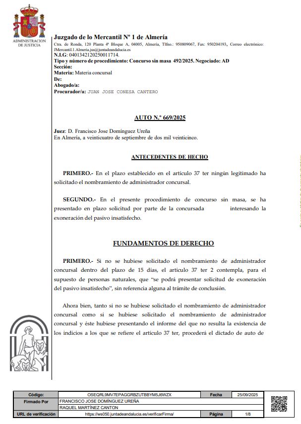 caso exito segunda oportunidad almeria